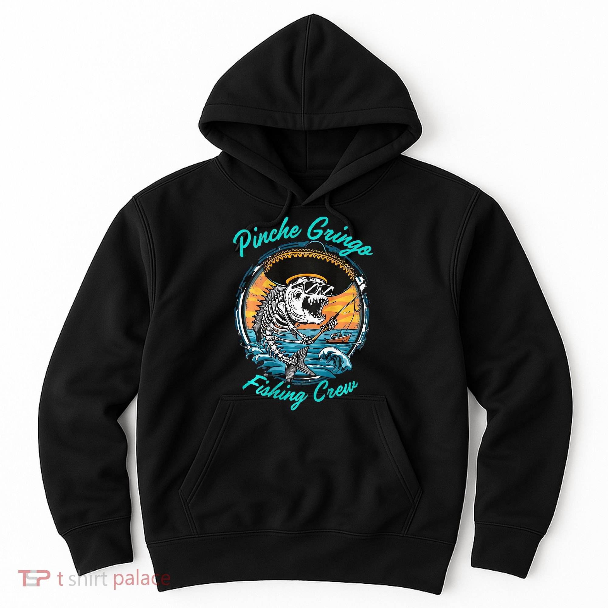 P.I.N.C.H.E Gringo Fishing Crew Hoodie