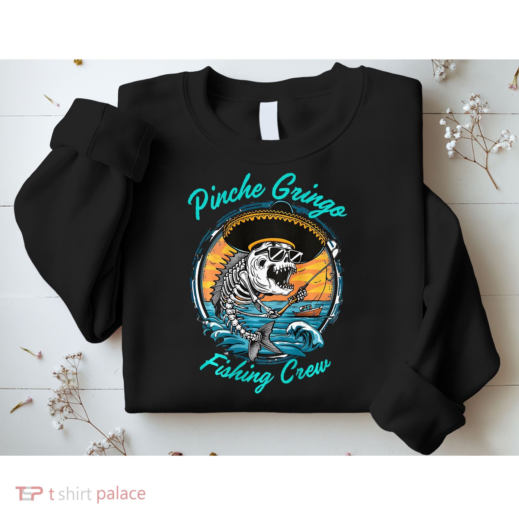 P.I.N.C.H.E Gringo Fishing Crew Sweatshirt