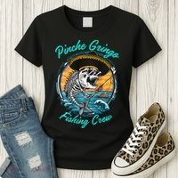 P.I.N.C.H.E Gringo Fishing Crew Women's T-Shirt thumb 3