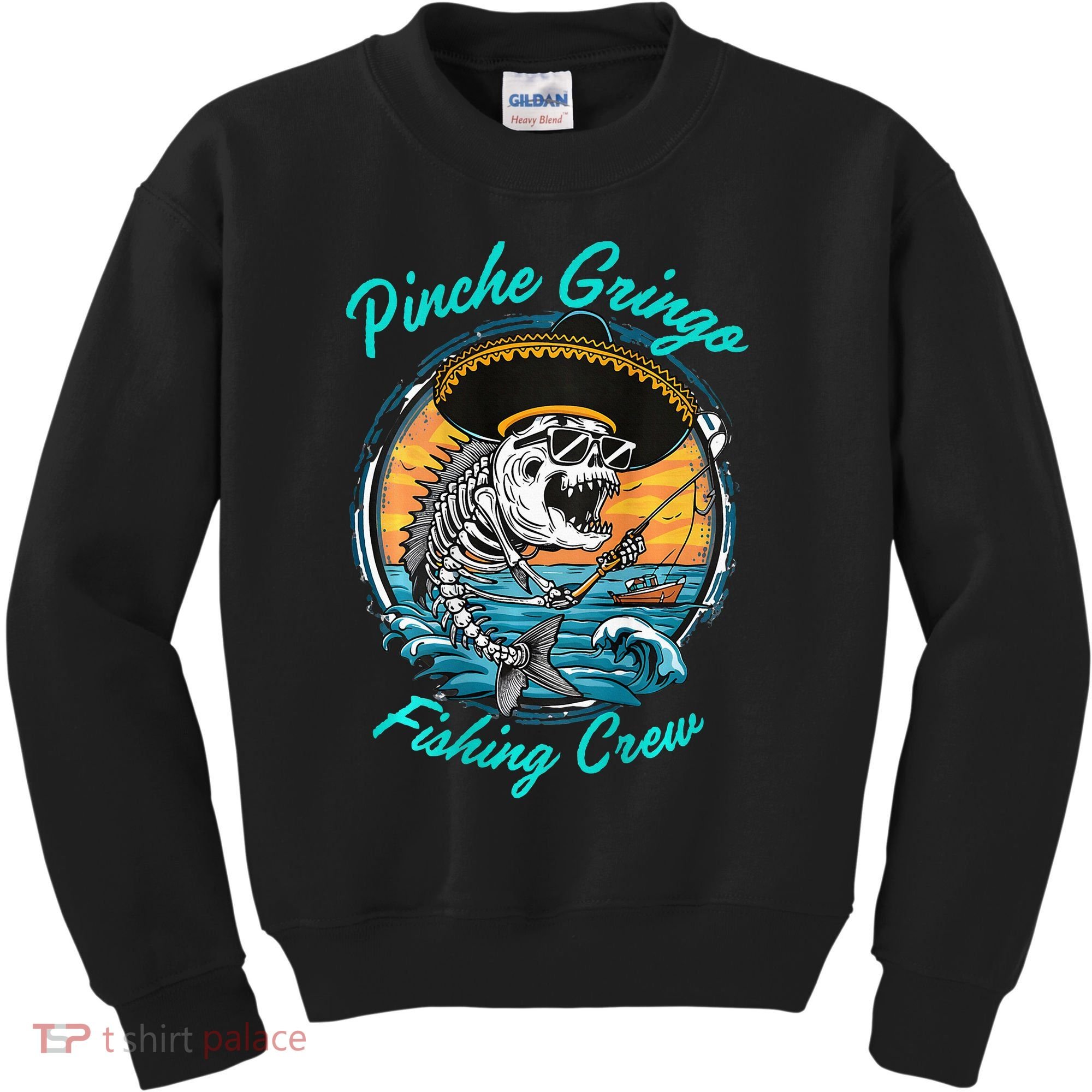 P.I.N.C.H.E Gringo Fishing Crew Kids Sweatshirt