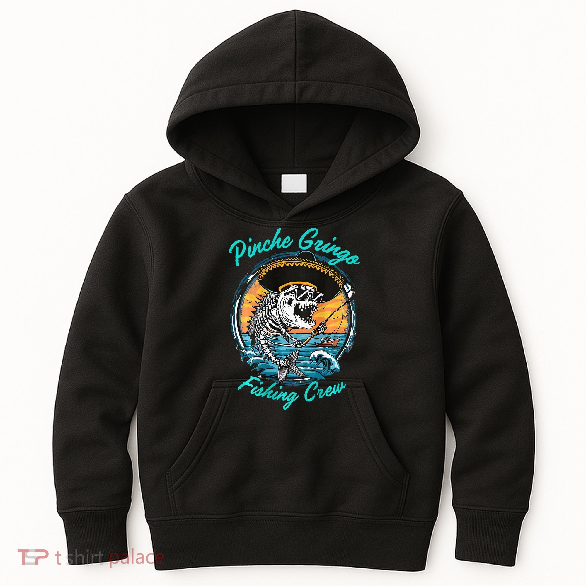 P.I.N.C.H.E Gringo Fishing Crew Kids Hoodie