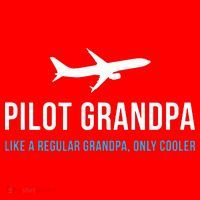 Pilot Grandpa Funny Cute Airplane Aviation Gift Santa Hat thumb 1