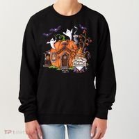 Pumpkin Gnomes Fall Autumn Cute Halloween Thanksgiving Tee Gift Women's Sweatshirt thumb 0
