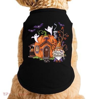 Pumpkin Gnomes Fall Autumn Cute Halloween Thanksgiving Tee Gift Doggie Tank