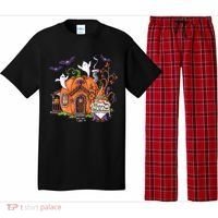 Pumpkin Gnomes Fall Autumn Cute Halloween Thanksgiving Tee Gift Pajama Set thumb 0