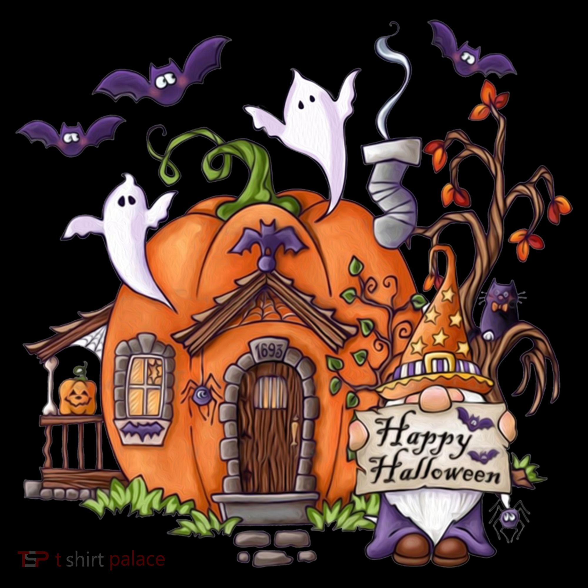 Pumpkin Gnomes Fall Autumn Cute Halloween Thanksgiving Tee Gift Women's Hoodie