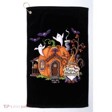 Pumpkin Gnomes Fall Autumn Cute Halloween Thanksgiving Tee Gift Golf Towel
