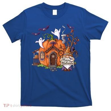 Pumpkin Gnomes Fall Autumn Cute Halloween Thanksgiving Tee Gift T-Shirt