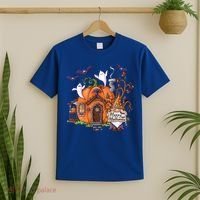 Pumpkin Gnomes Fall Autumn Cute Halloween Thanksgiving Tee Gift T-Shirt thumb 2