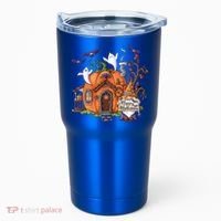 Pumpkin Gnomes Fall Autumn Cute Halloween Thanksgiving Tee Gift Tumbler thumb 0