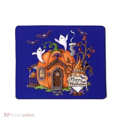 Pumpkin Gnomes Fall Autumn Cute Halloween Thanksgiving Tee Gift Mousepad