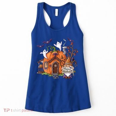 Pumpkin Gnomes Fall Autumn Cute Halloween Thanksgiving Tee Gift Women's Tank Top