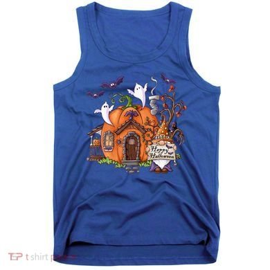 Pumpkin Gnomes Fall Autumn Cute Halloween Thanksgiving Tee Gift Tank Top