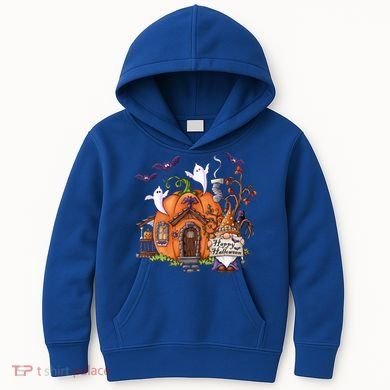 Pumpkin Gnomes Fall Autumn Cute Halloween Thanksgiving Tee Gift Kids Hoodie