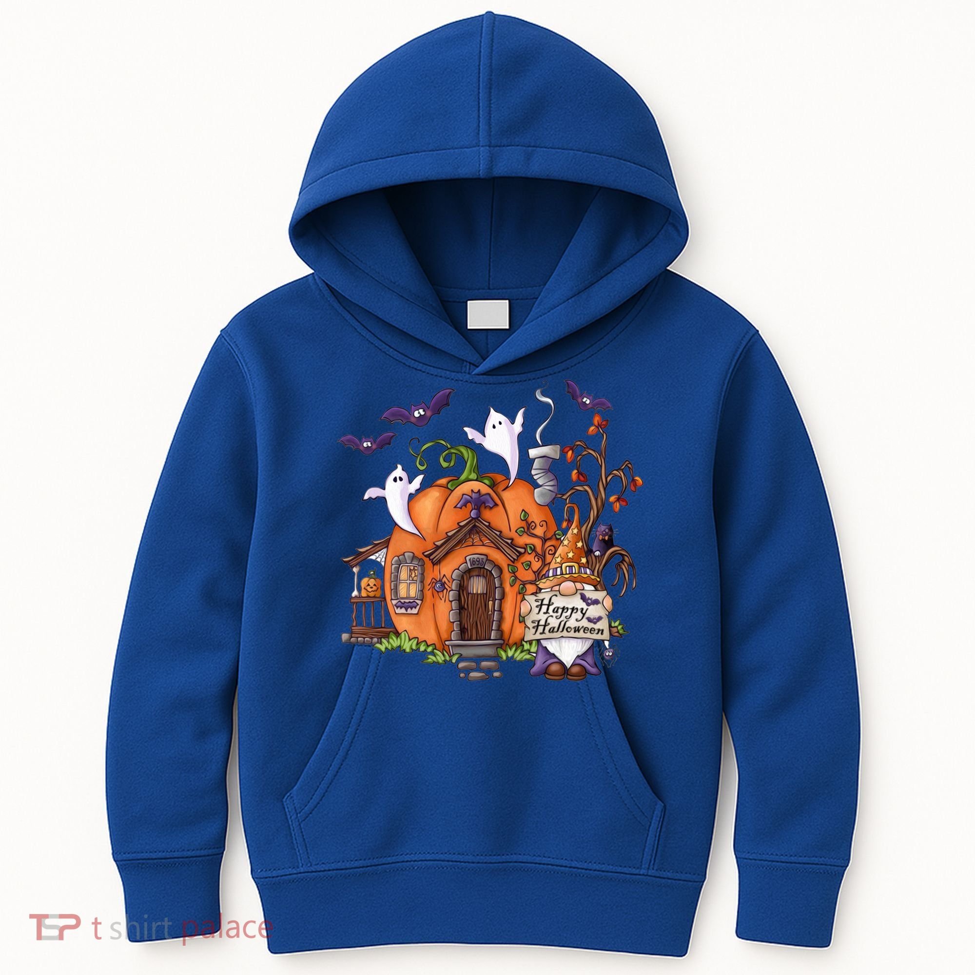 Pumpkin Gnomes Fall Autumn Cute Halloween Thanksgiving Tee Gift Kids Hoodie