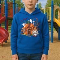 Pumpkin Gnomes Fall Autumn Cute Halloween Thanksgiving Tee Gift Kids Hoodie thumb 2