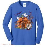 Pumpkin Gnomes Fall Autumn Cute Halloween Thanksgiving Tee Gift Kids Long Sleeve Shirt thumb 0
