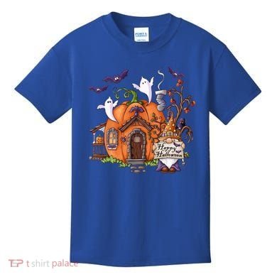 Pumpkin Gnomes Fall Autumn Cute Halloween Thanksgiving Tee Gift Kids T-Shirt
