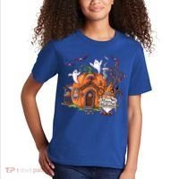 Pumpkin Gnomes Fall Autumn Cute Halloween Thanksgiving Tee Gift Kids T-Shirt thumb 2