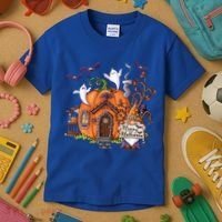 Pumpkin Gnomes Fall Autumn Cute Halloween Thanksgiving Tee Gift Kids T-Shirt thumb 3