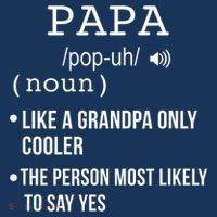 Papa Gift From Grandkids Father's Day Shirt Papa Definition USA-Made Doggie Bandana thumb 2