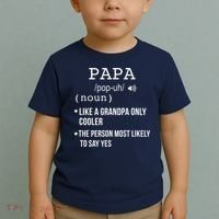 Papa Gift From Grandkids Father's Day Shirt Papa Definition Toddler T-Shirt thumb 2