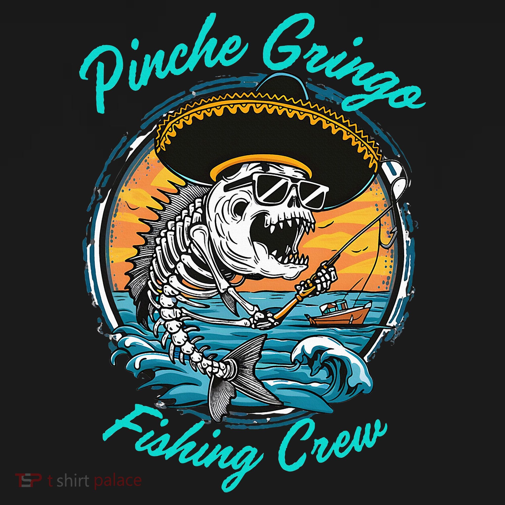 P.I.N.C.H.E G.R.I.N.G.O Fishing Crew Women's Hoodie