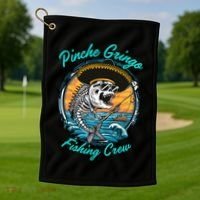 P.I.N.C.H.E G.R.I.N.G.O Fishing Crew Golf Towel thumb 1