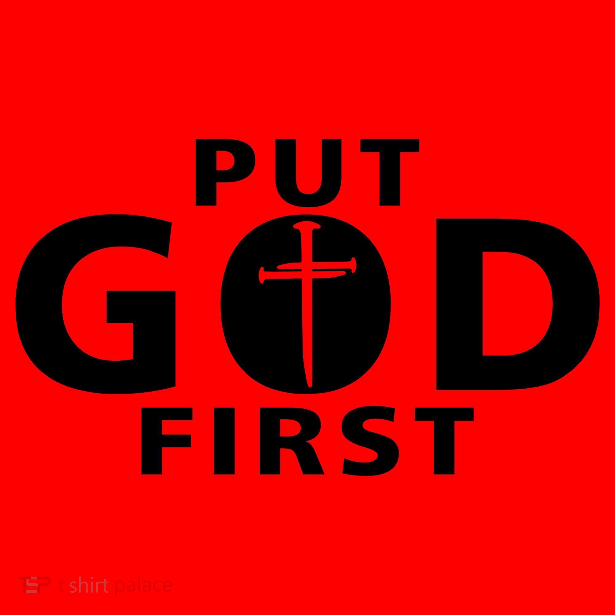 Put God First Christian 3 Nails Cross Catholic Jesus Christ Santa Hat