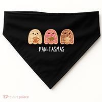 Pantasmas Ghost Funny Spooky Conchas Mexican Ghost USA-Made Doggie Bandana thumb 0
