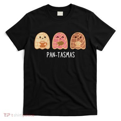 Pantasmas Ghost Funny Spooky Conchas Mexican Ghost T-Shirt