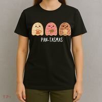 Pantasmas Ghost Funny Spooky Conchas Mexican Ghost T-Shirt thumb 4