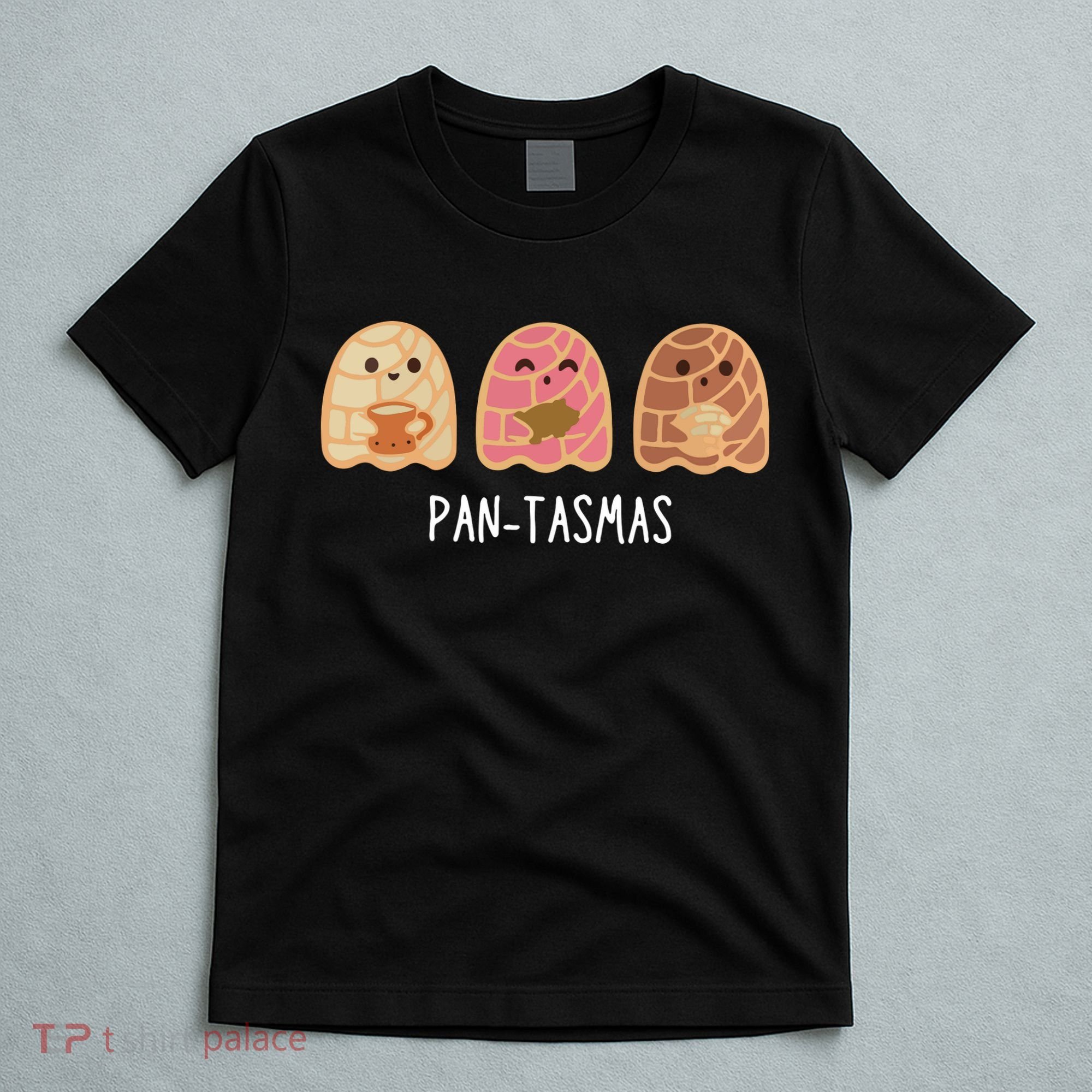 Pantasmas Ghost Funny Spooky Conchas Mexican Ghost T-Shirt