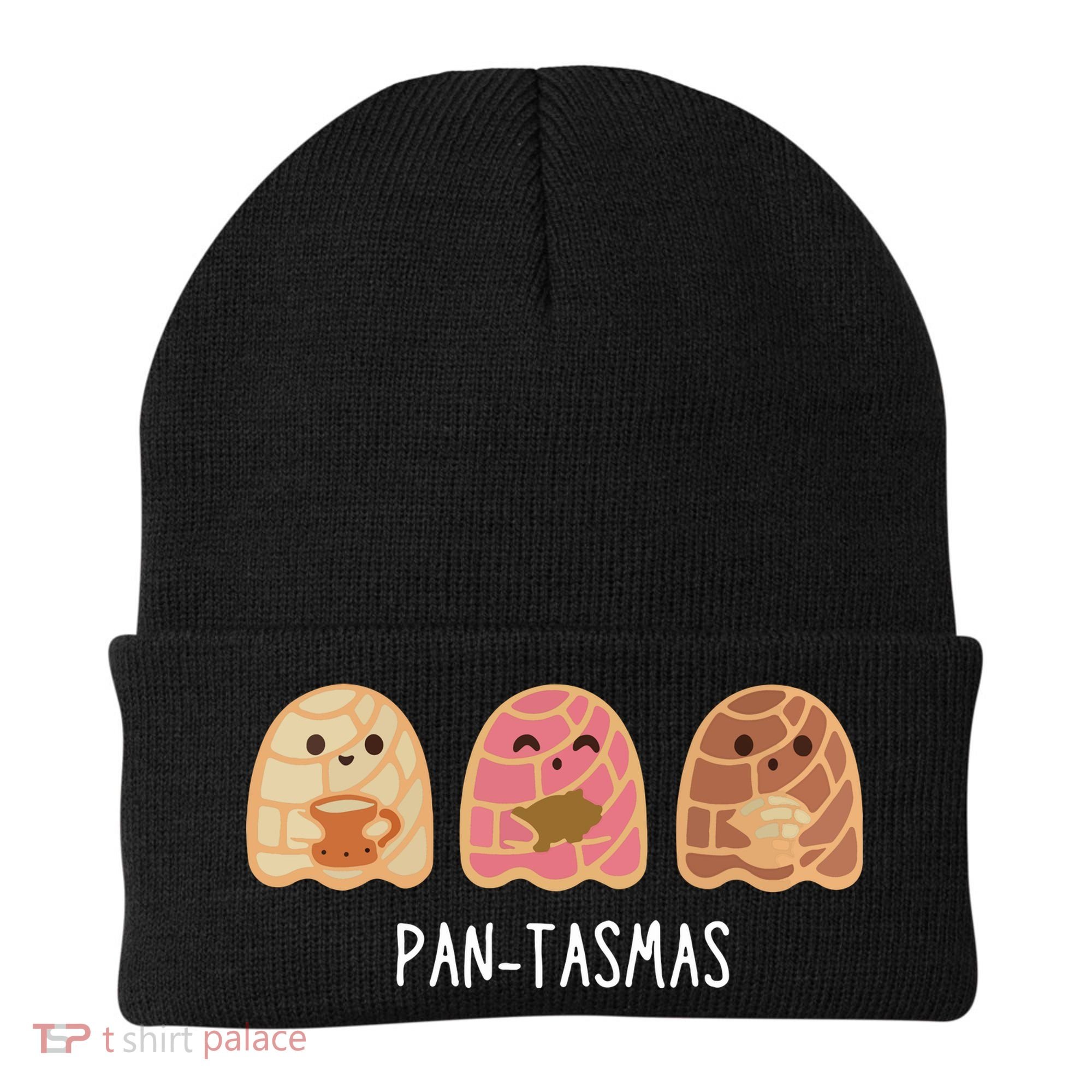 Pantasmas Ghost Funny Spooky Conchas Mexican Ghost Beanie