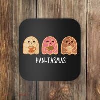 Pantasmas Ghost Funny Spooky Conchas Mexican Ghost Coaster thumb 0
