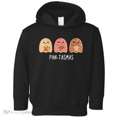 Pantasmas Ghost Funny Spooky Conchas Mexican Ghost Toddler Hoodie
