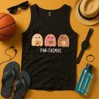 Pantasmas Ghost Funny Spooky Conchas Mexican Ghost Tank Top thumb 4