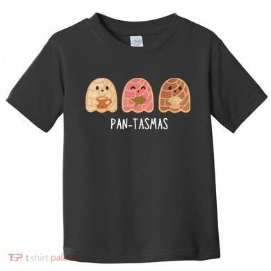 Pantasmas Ghost Funny Spooky Conchas Mexican Ghost Toddler T-Shirt