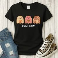 Pantasmas Ghost Funny Spooky Conchas Mexican Ghost Women's T-Shirt thumb 3