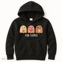 Pantasmas Ghost Funny Spooky Conchas Mexican Ghost Kids Hoodie thumb 0