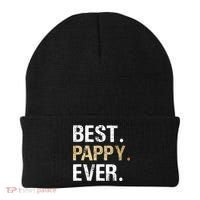 Pappy Gift From Granddaughter Grandson Best Pappy Ever Gift Beanie thumb 0