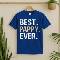 Pappy Gift From Granddaughter Grandson Best Pappy Ever Gift T-Shirt thumb 2