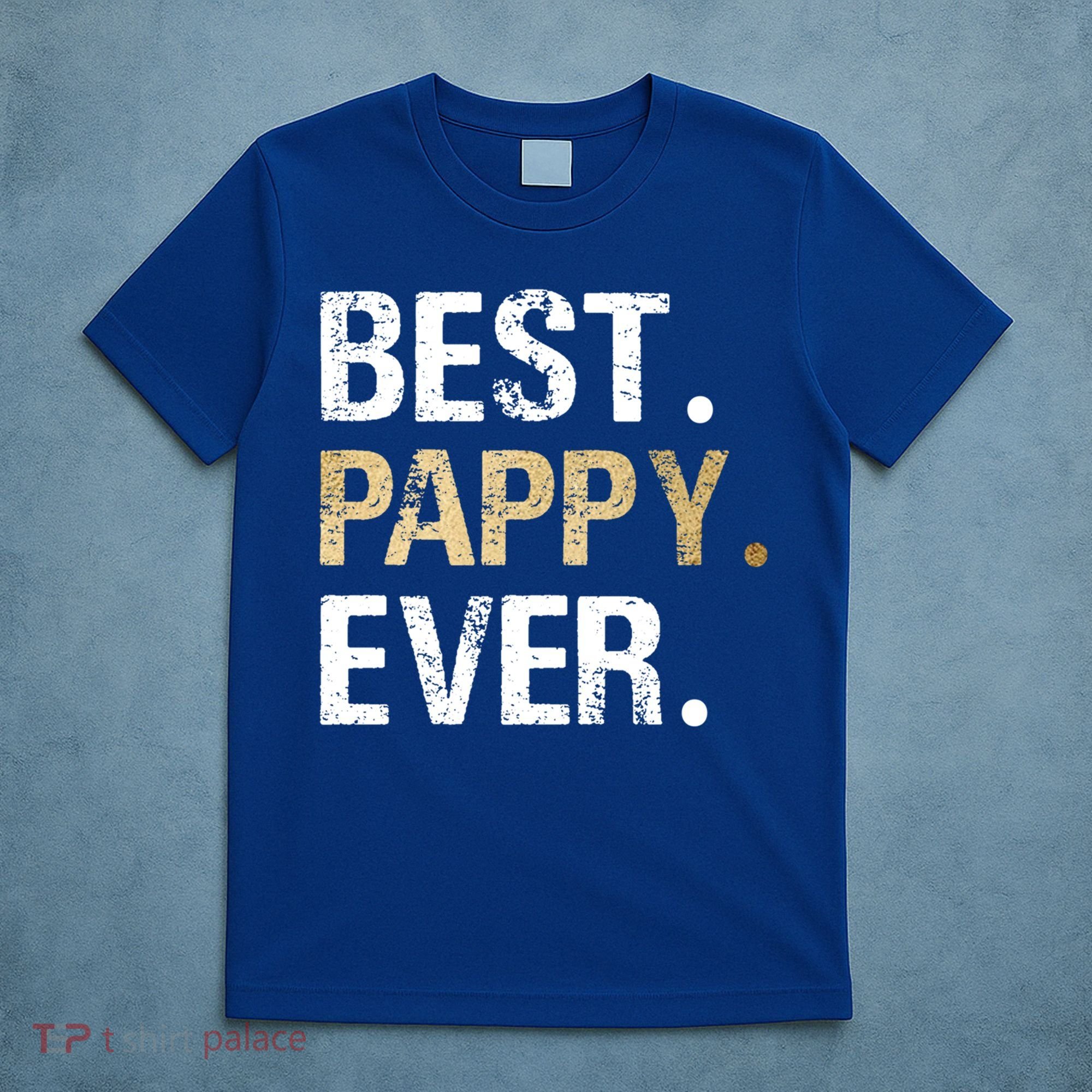 Pappy Gift From Granddaughter Grandson Best Pappy Ever Gift T-Shirt