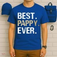 Pappy Gift From Granddaughter Grandson Best Pappy Ever Gift T-Shirt thumb 6