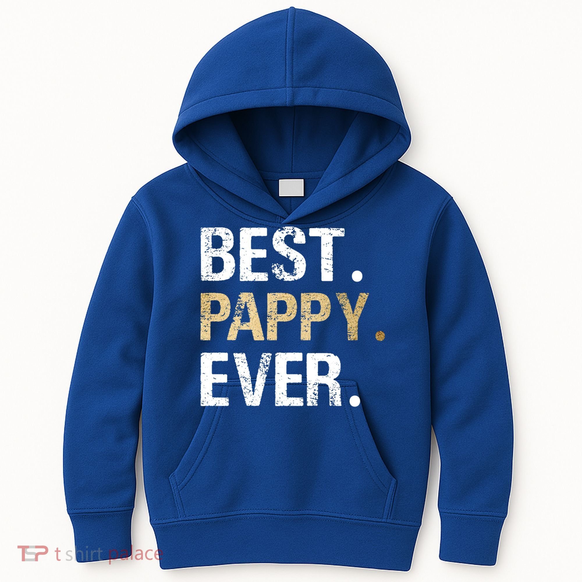 Pappy Gift From Granddaughter Grandson Best Pappy Ever Gift Kids Hoodie