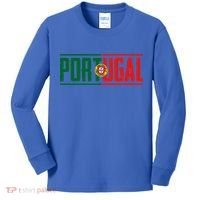 Portugal Gift For Any Portuguese Kids Long Sleeve Shirt thumb 0