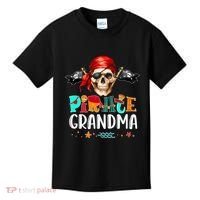 Pirate Grandma Funny Birthday Pirate Day Family Matching Kids T-Shirt thumb 0