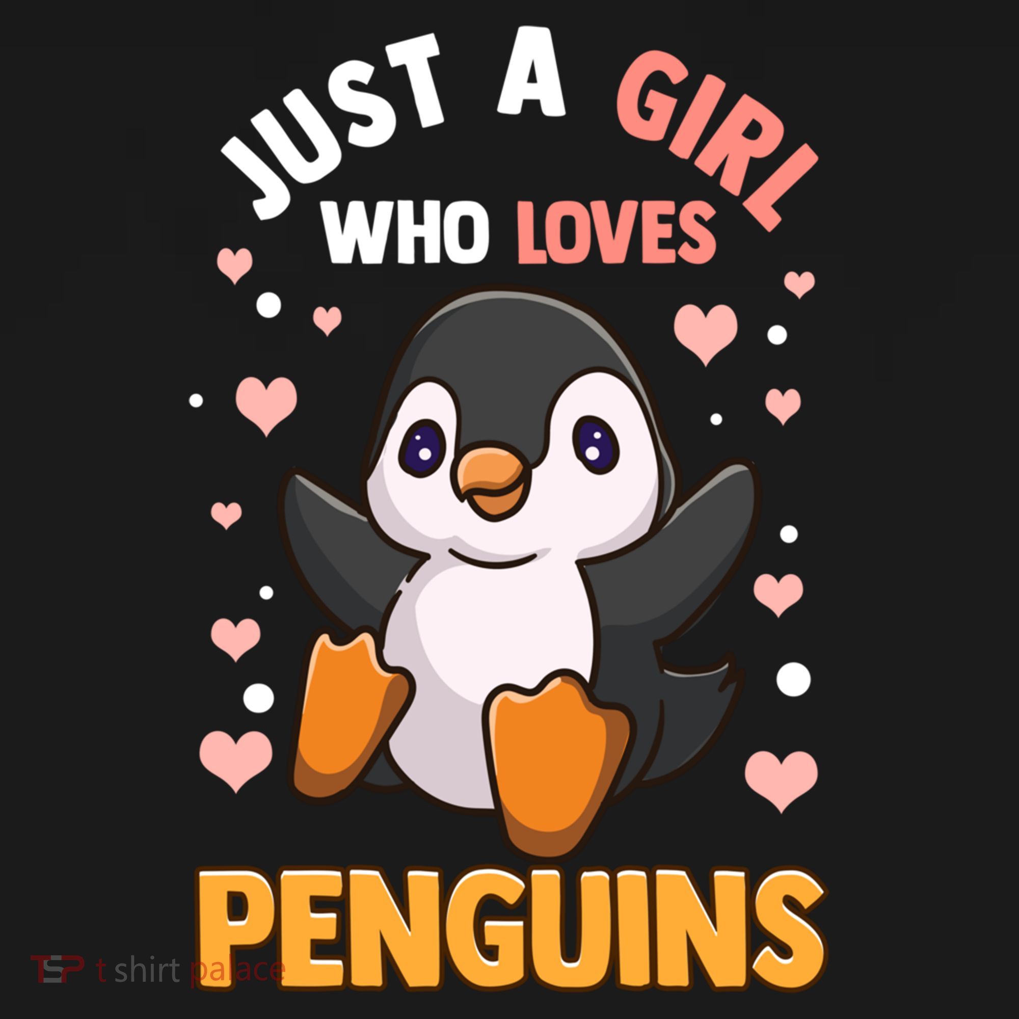 Penguin Gift For Girls Just A Girl Who Loves Penguins Gift Ornament