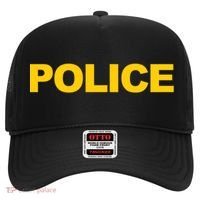 Police Gift Front And Back Print Police Law Enforcet Hat thumb 0