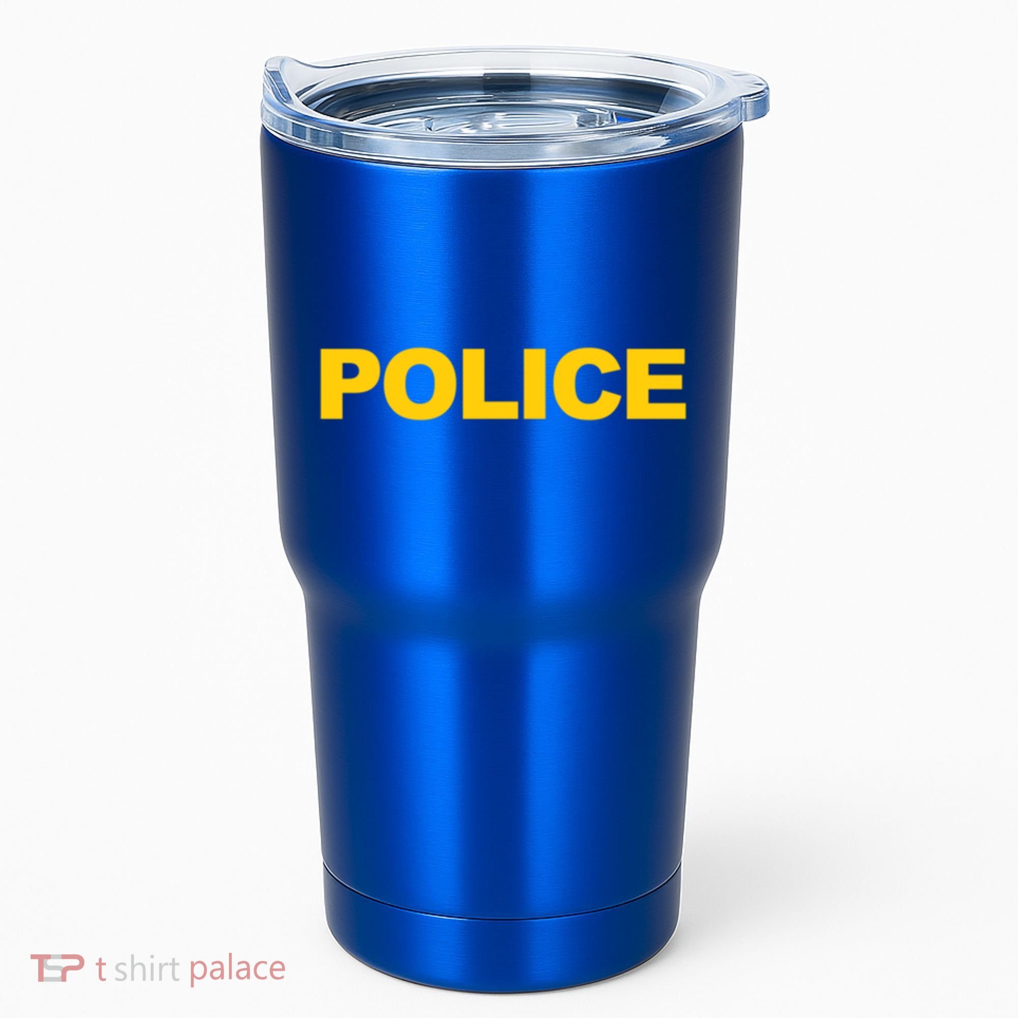 Police Gift Front And Back Print Police Law Enforcet Tumbler